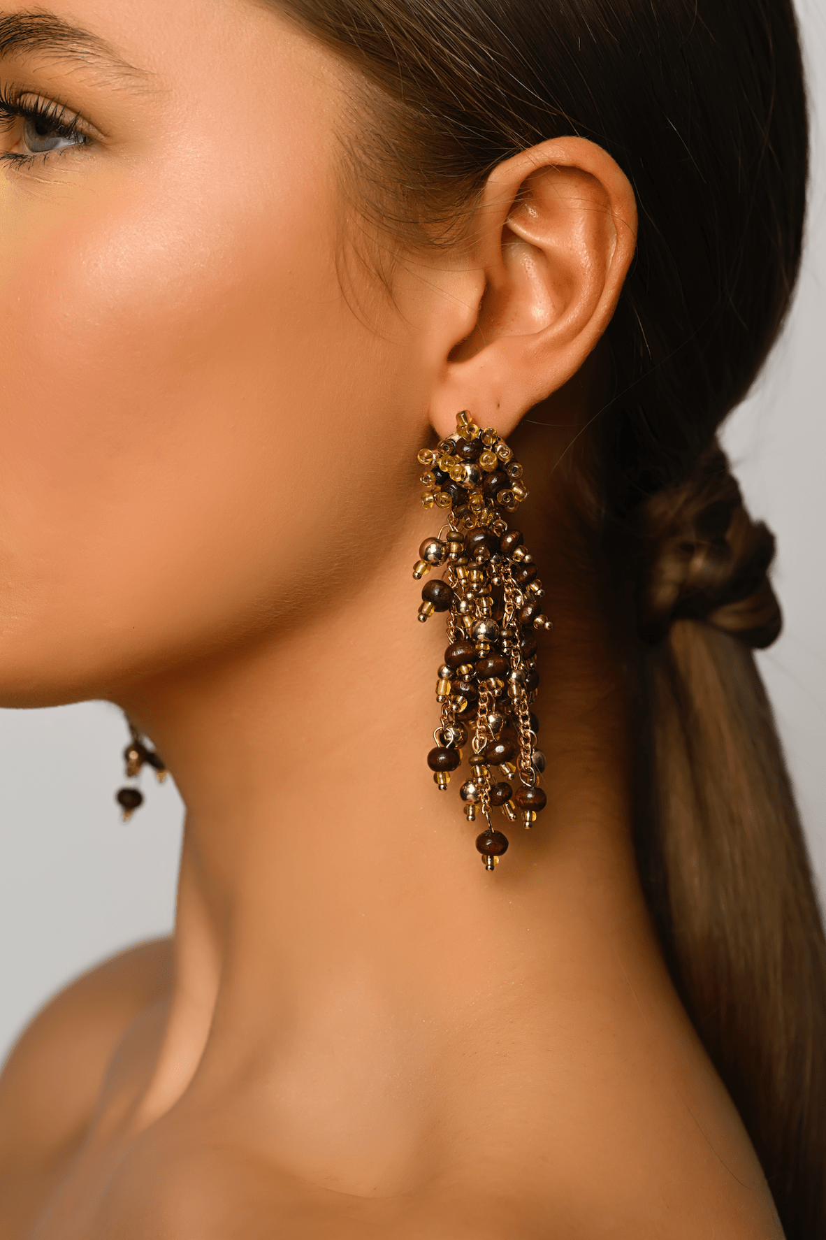 Bohemian Beaded Tassel Earrings - Fatisha Boutique
