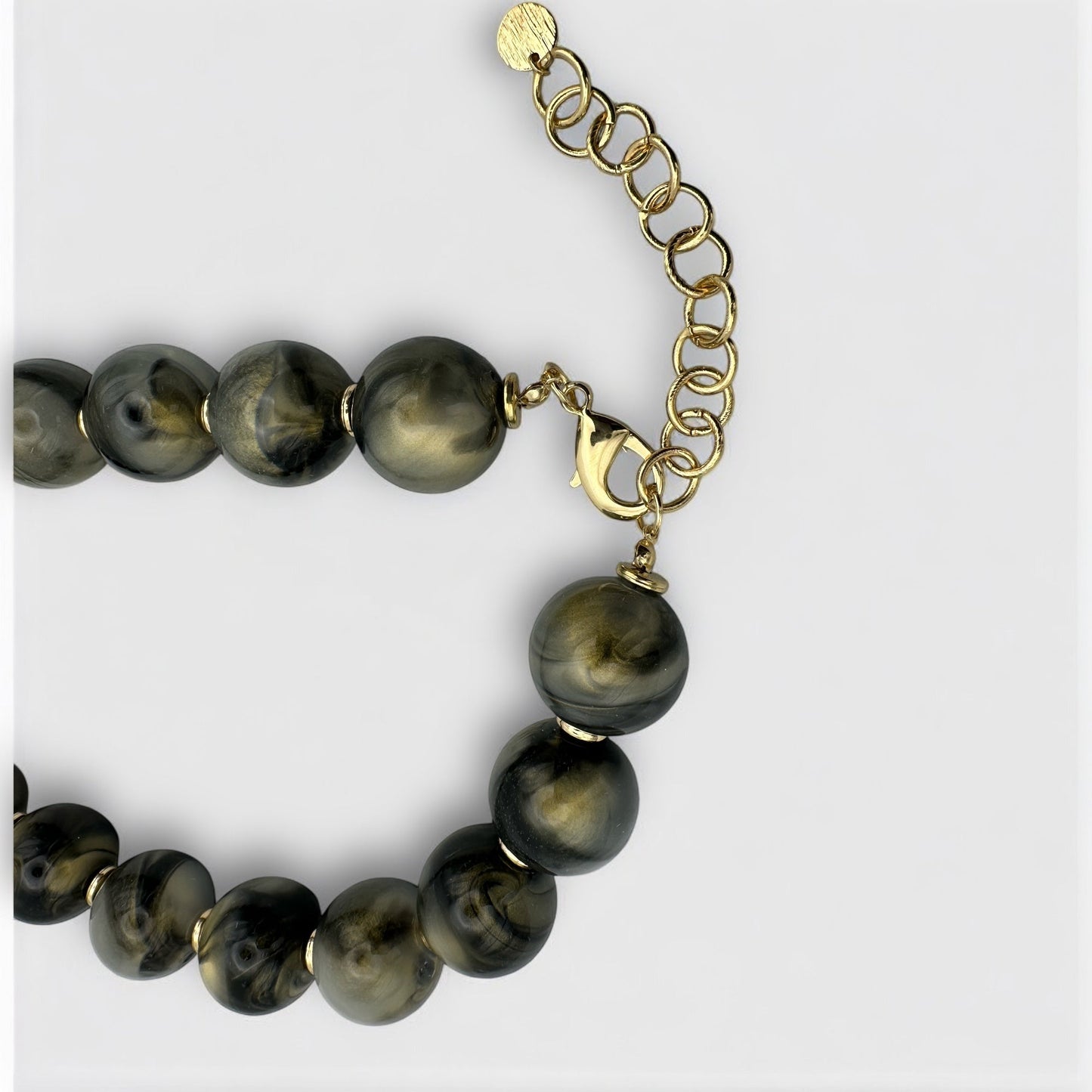 Bohemian Chunky Resin Beaded Statement Necklace Set - Fatisha Boutique