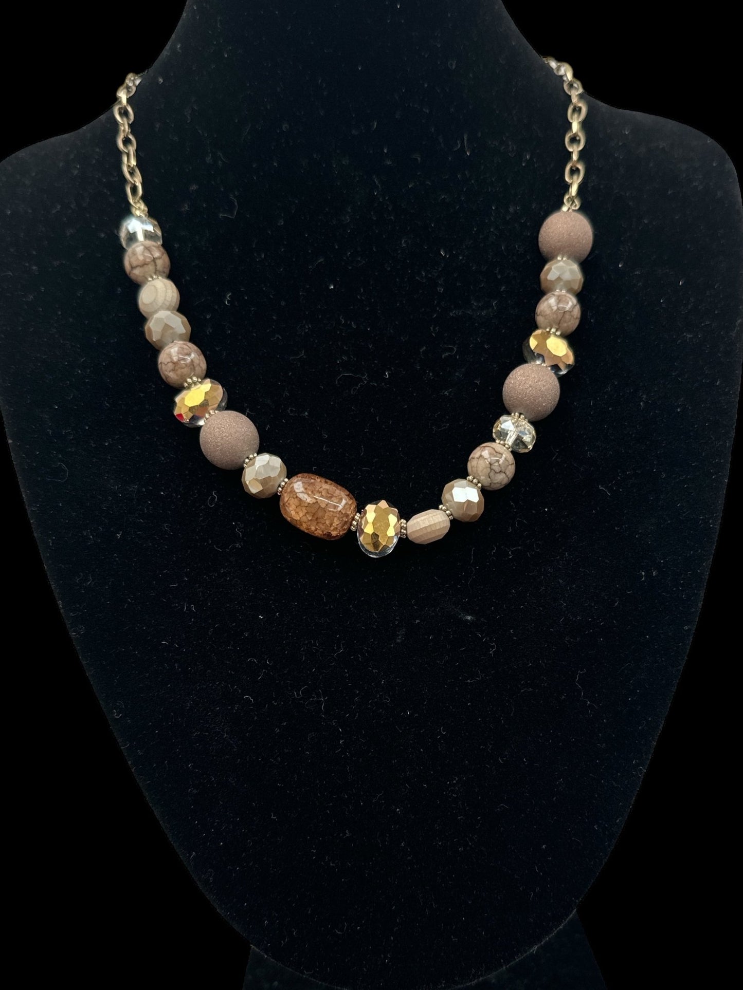 Bohemian Classic Style Glass Beaded Necklace - Fatisha Boutique