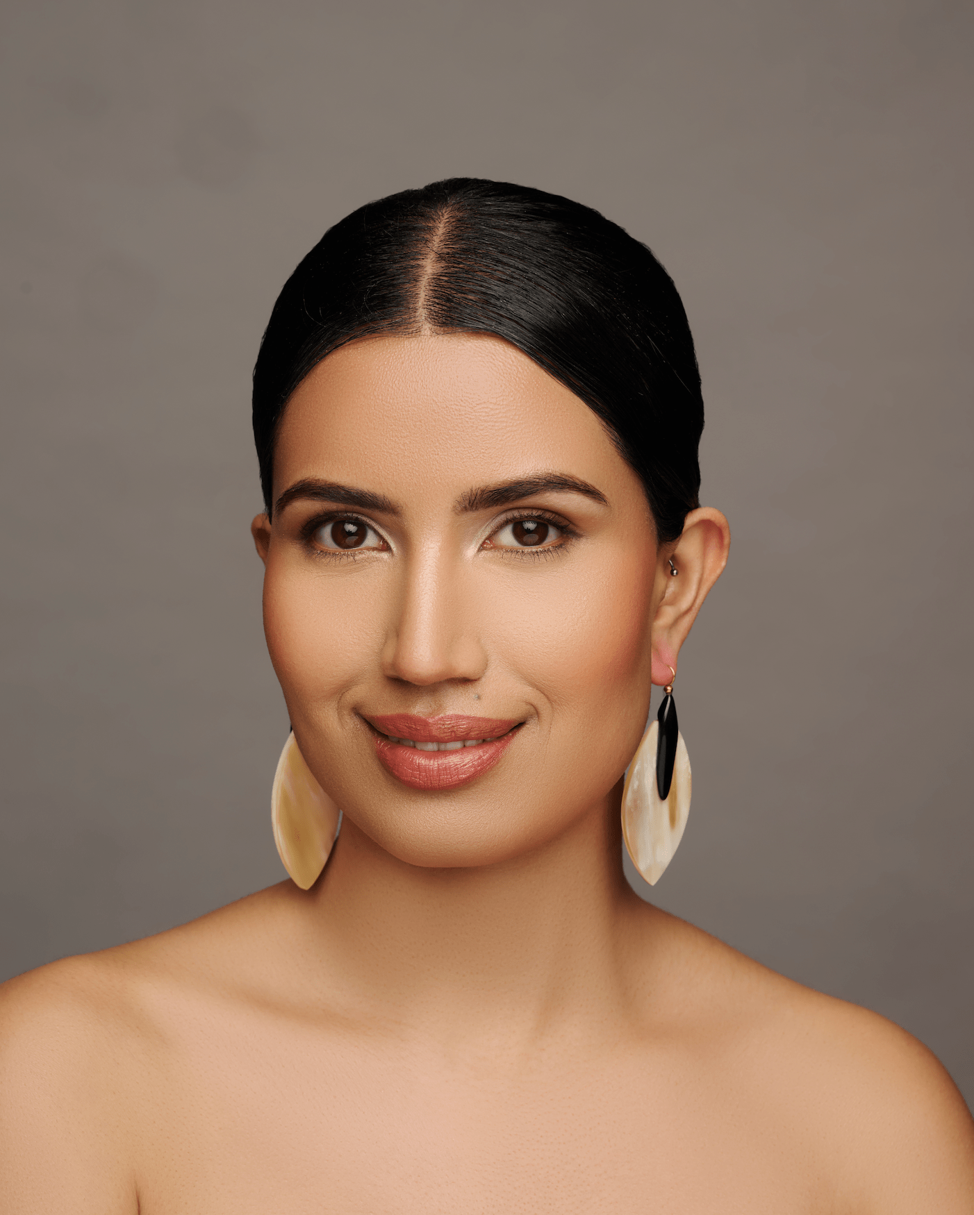 Bohemian Ethnic Natural Buffalo Horn Teardrop Earrings - Fatisha Boutique