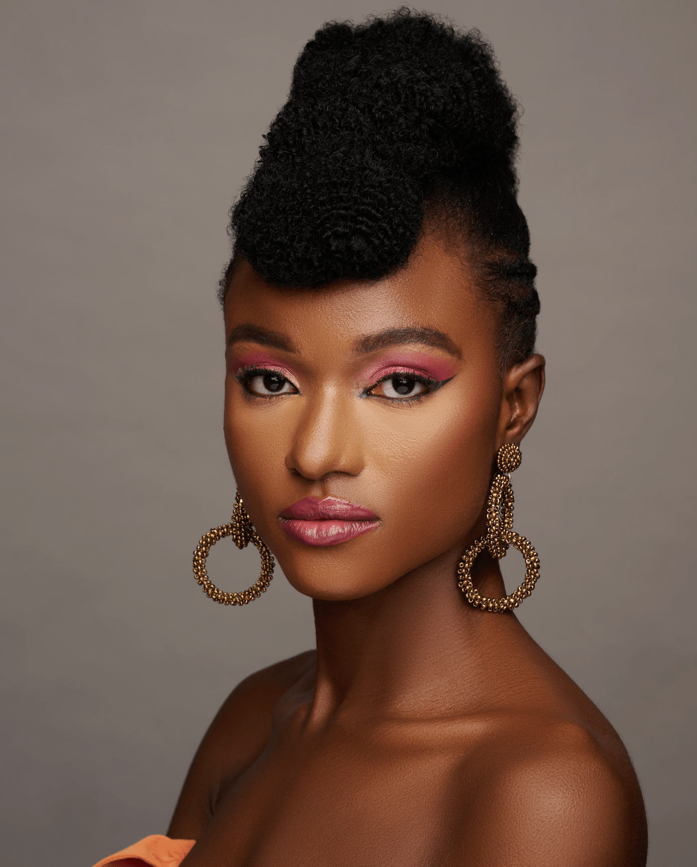 Bohemian Gold Beaded Dangle Earrings - Fatisha Boutique