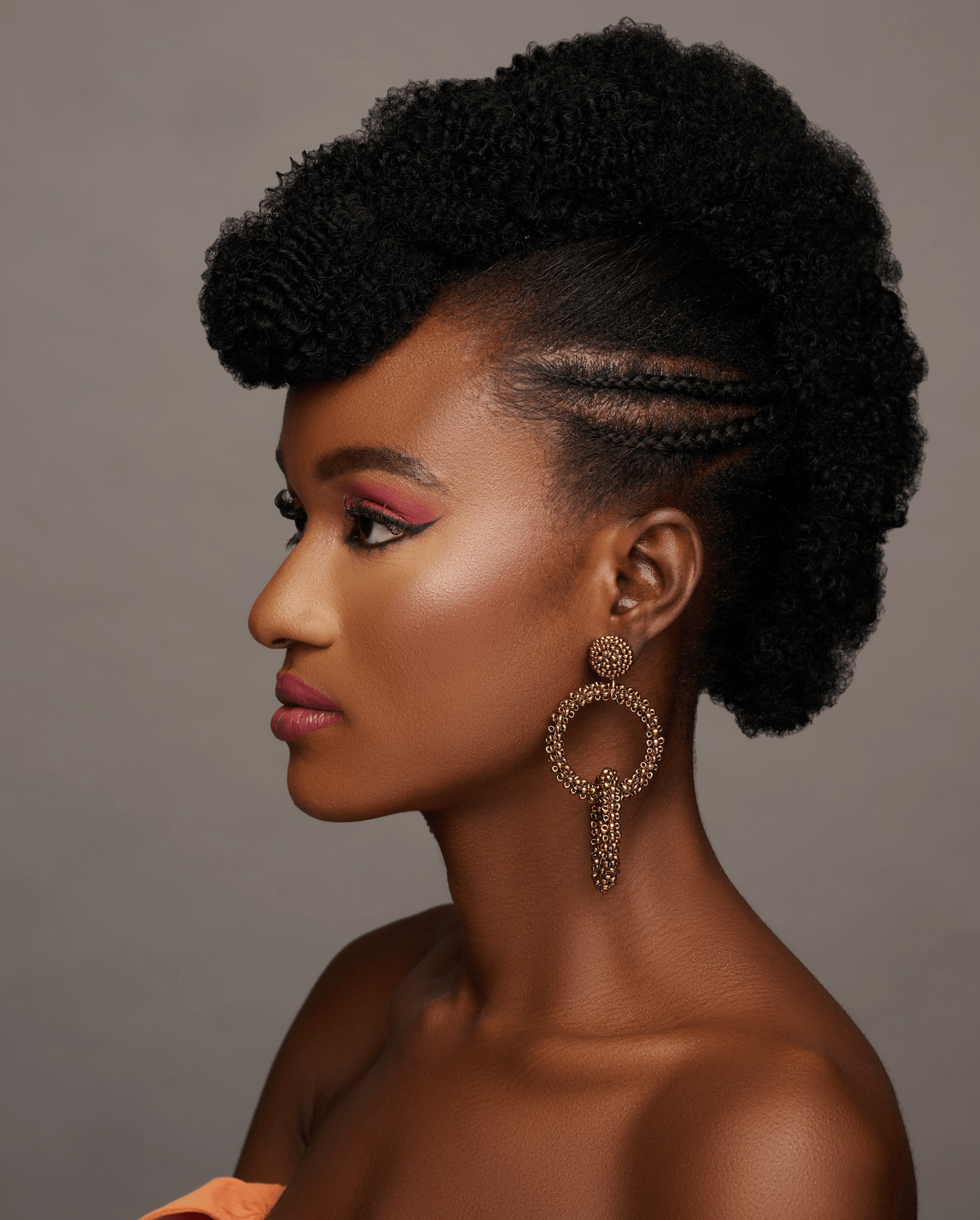 Bohemian Gold Beaded Dangle Earrings - Fatisha Boutique