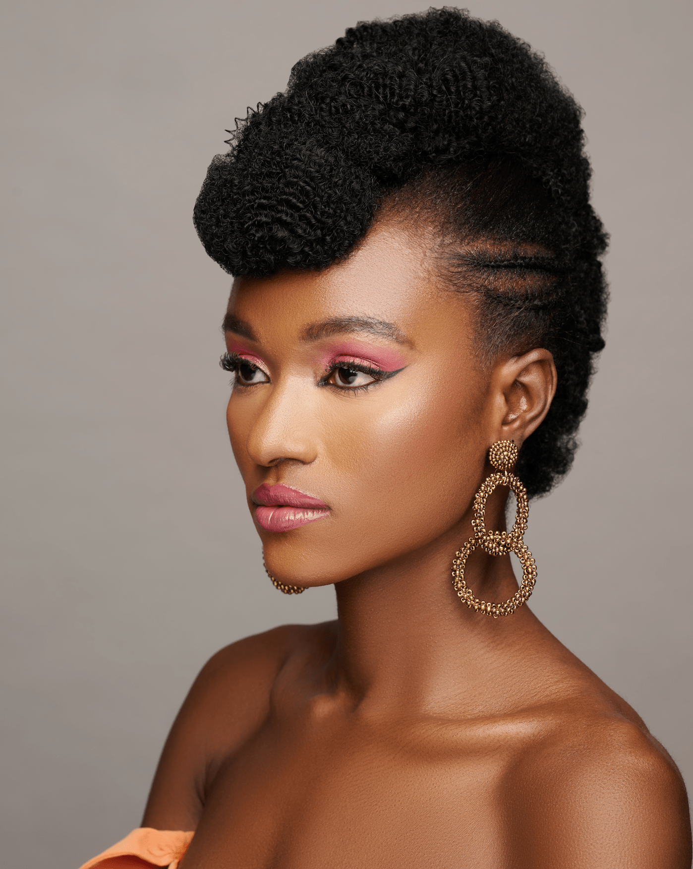 Bohemian Gold Beaded Dangle Earrings - Fatisha Boutique