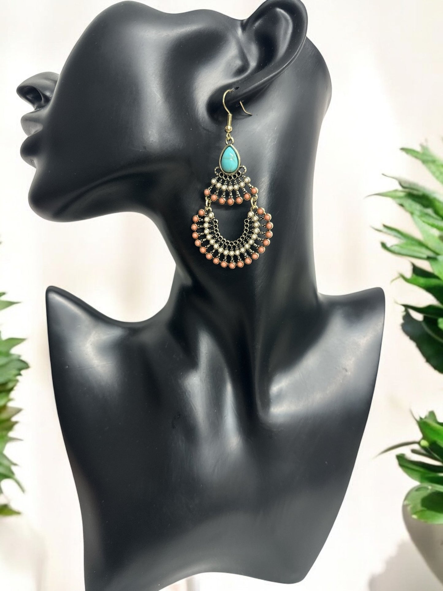 Bohemian Vintage Indian Style Tassel Retro Tribal Dangle Earrings - Fatisha Boutique