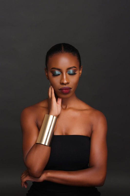 Boho Extra Long Metal Punk Statement Bangle Cuff Bracelets - Fatisha Boutique