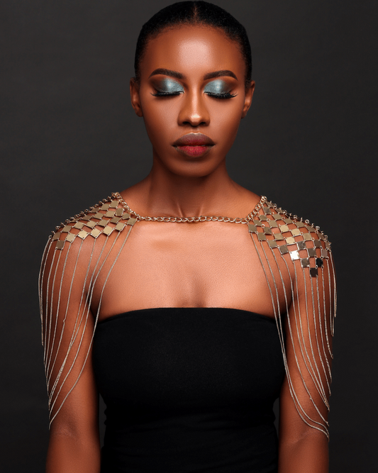 Boho Shoulder Statement Tassel Chain Body Jewellery - Fatisha Boutique