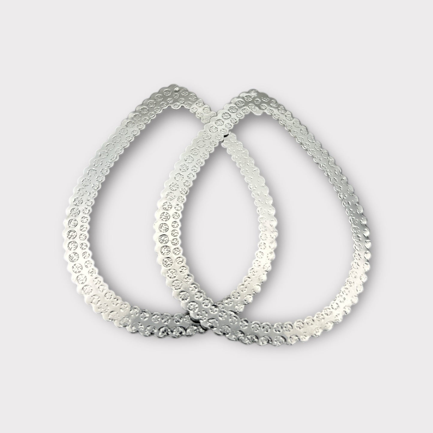 Bold & Elegant Lightweight Teardrop Statement Drop Earrings - Fatisha Boutique