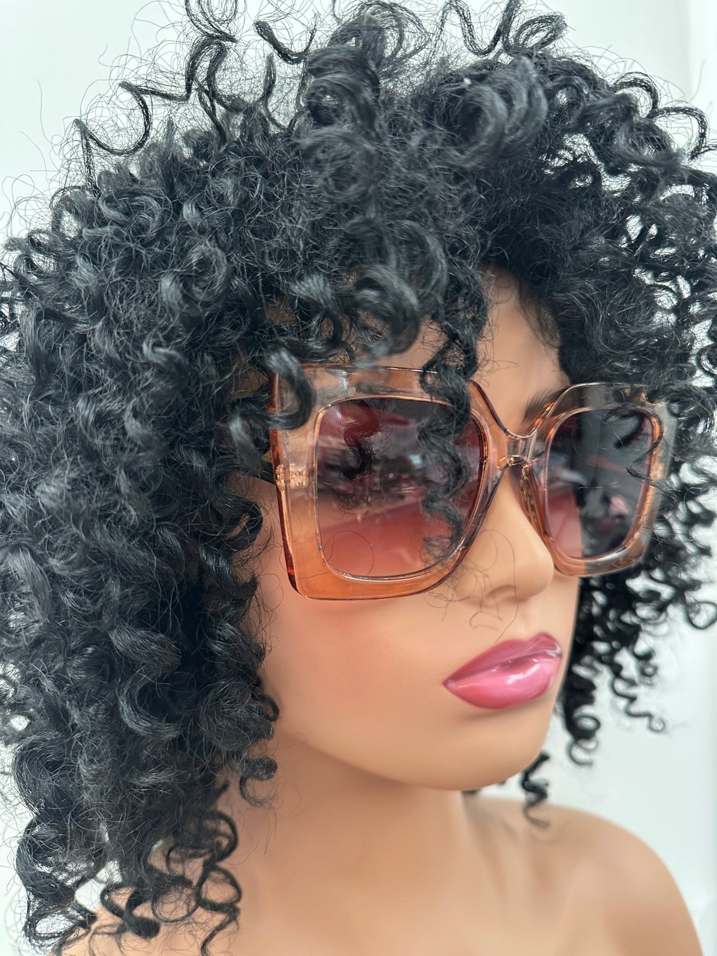 Bold UV400 Gradient Square Sunglasses – Women’s Retro Chic Eyewear - Fatisha Boutique