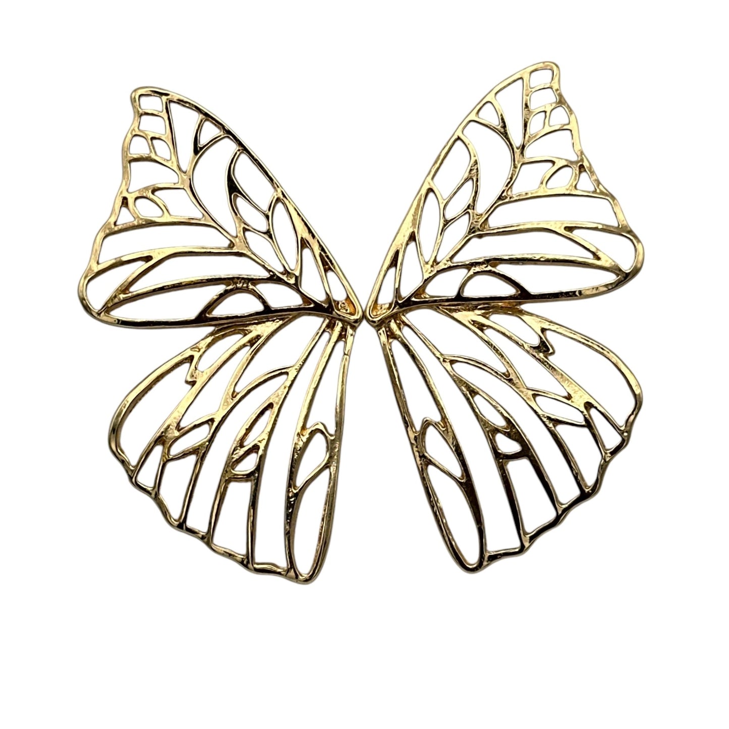 Butterfly Wing Statement Stud Earrings – Bold & Elegant Design - Fatisha Boutique
