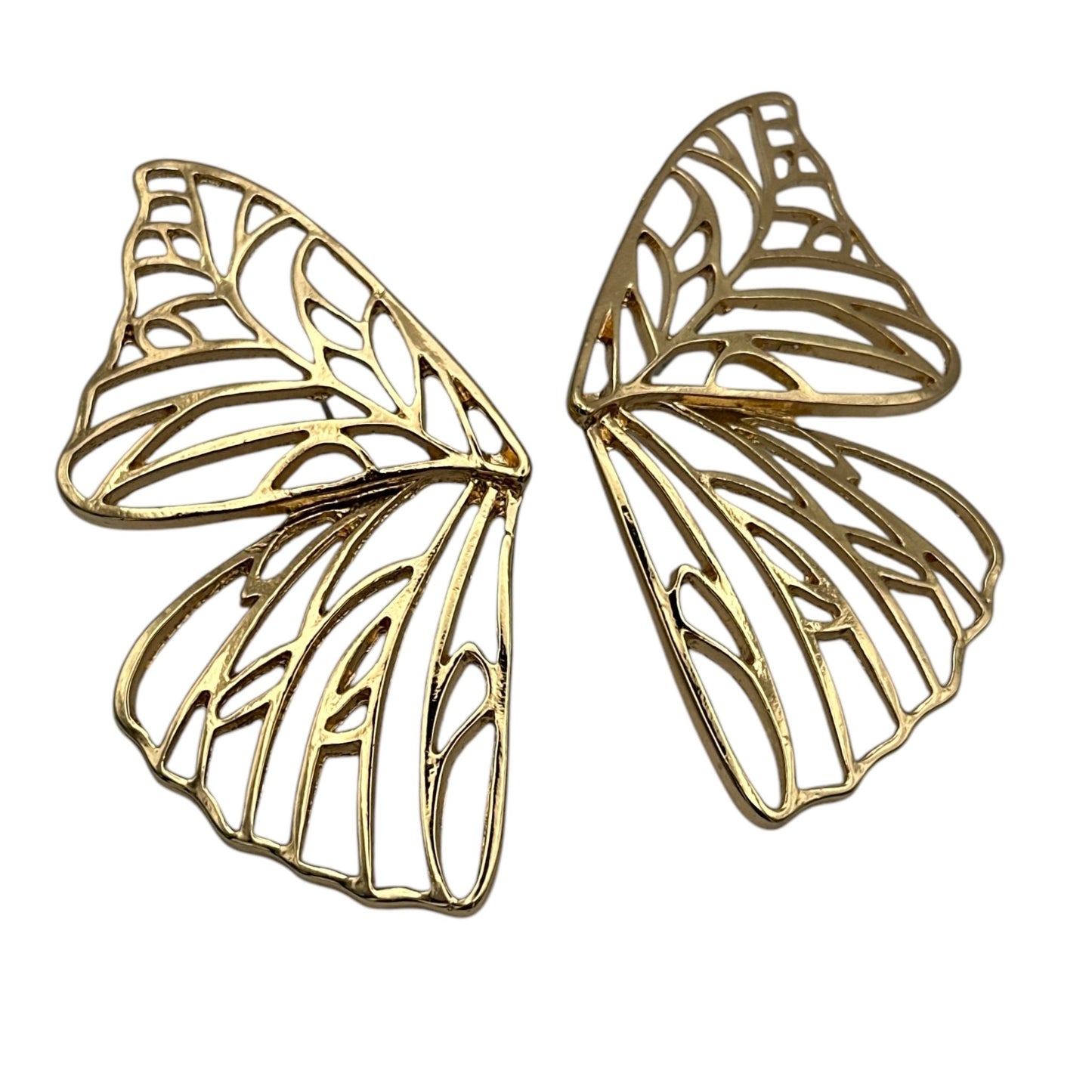 Butterfly Wing Statement Stud Earrings – Bold & Elegant Design - Fatisha Boutique