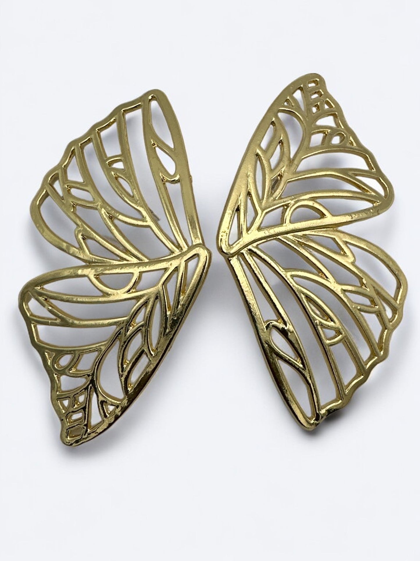Butterfly Wings Shaped Designed Statement Stud Earrings - Fatisha Boutique