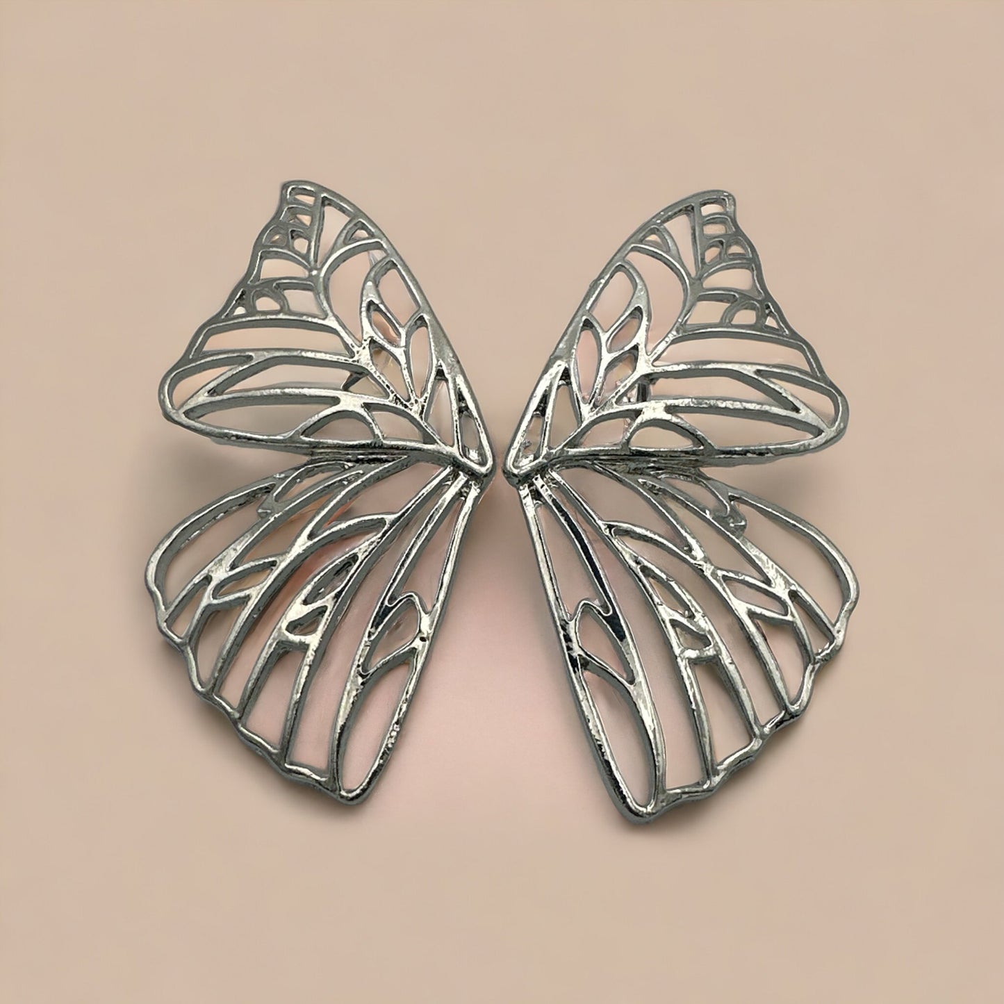 Butterfly Wings Shaped Designed Statement Stud Earrings - Fatisha Boutique