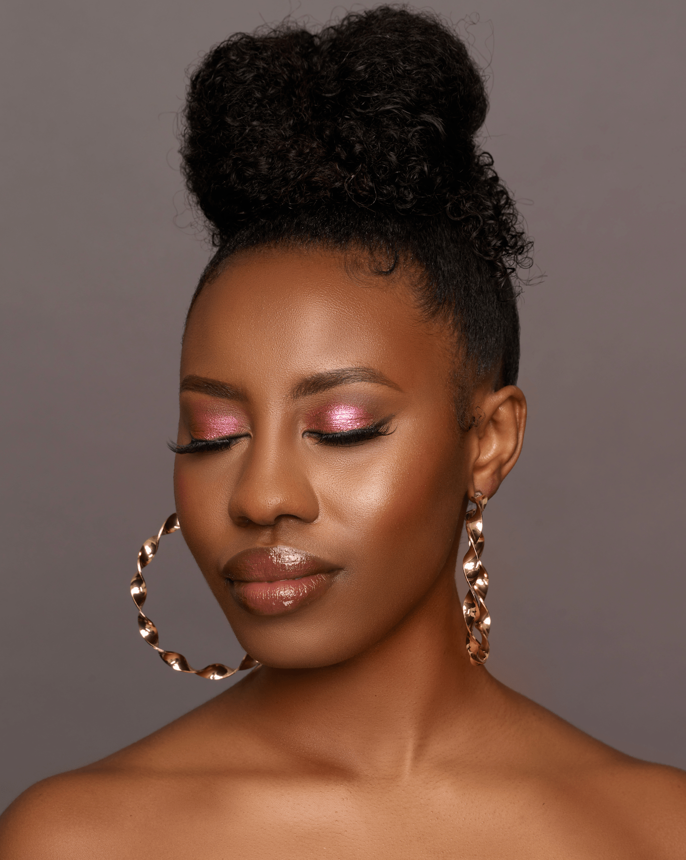 Chunky Statement Hoop Earrings - Fatisha Boutique