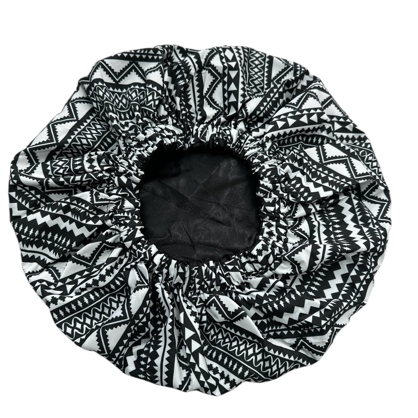 Double - Layered Ankara Satin Silk Reversible Bonnet Cap – Extra Large for Braids & Natural Hair Protection - Fatisha Boutique