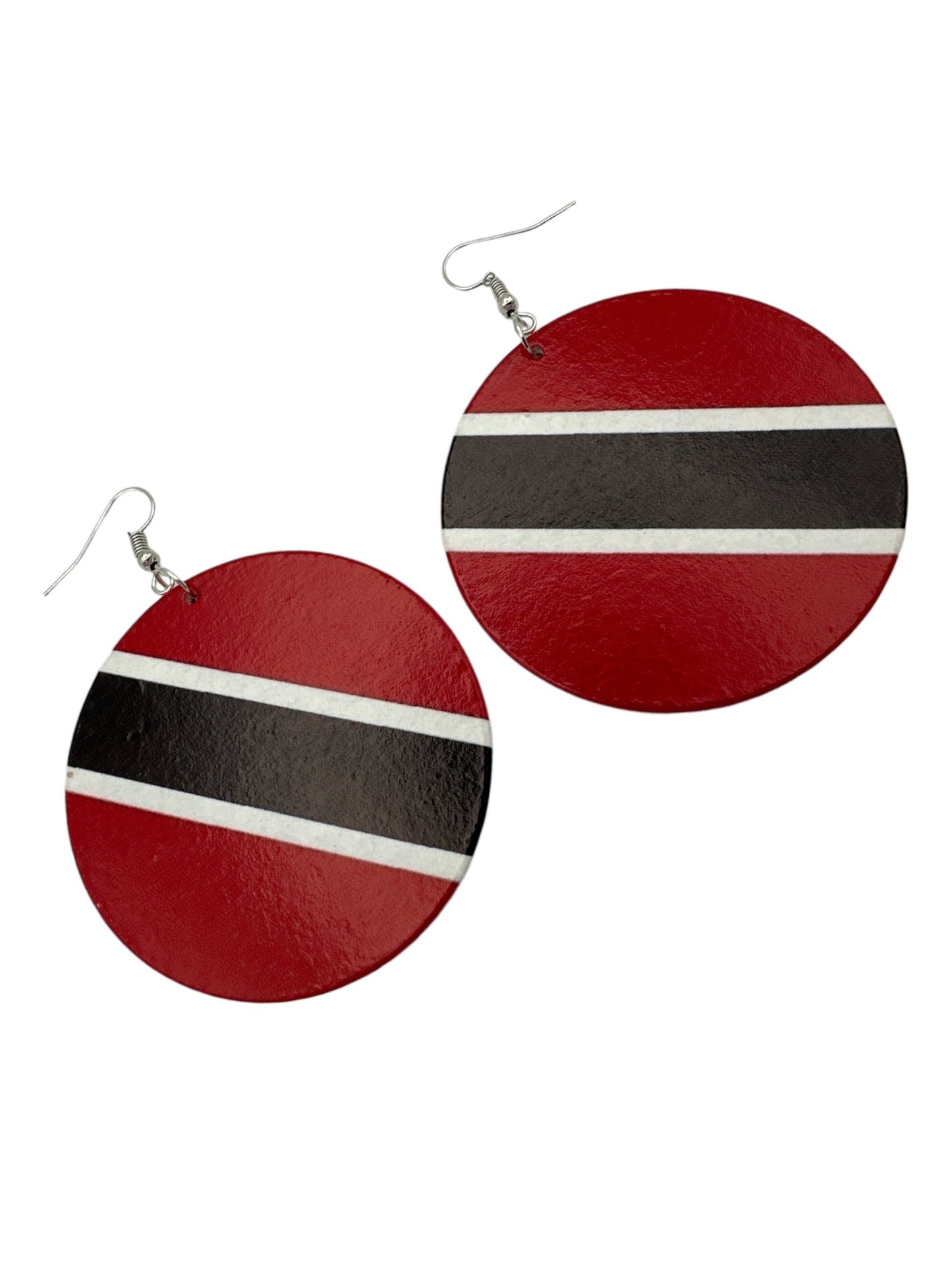 Double - Sided Caribbean Countries Bold Statement Dangle Earrings - Fatisha Boutique