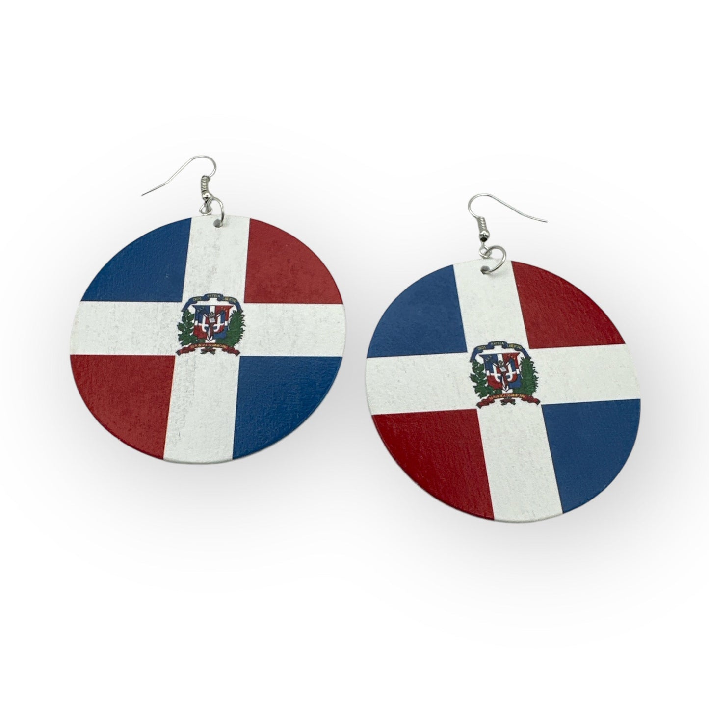 Double - Sided Caribbean Countries Bold Statement Dangle Earrings - Fatisha Boutique