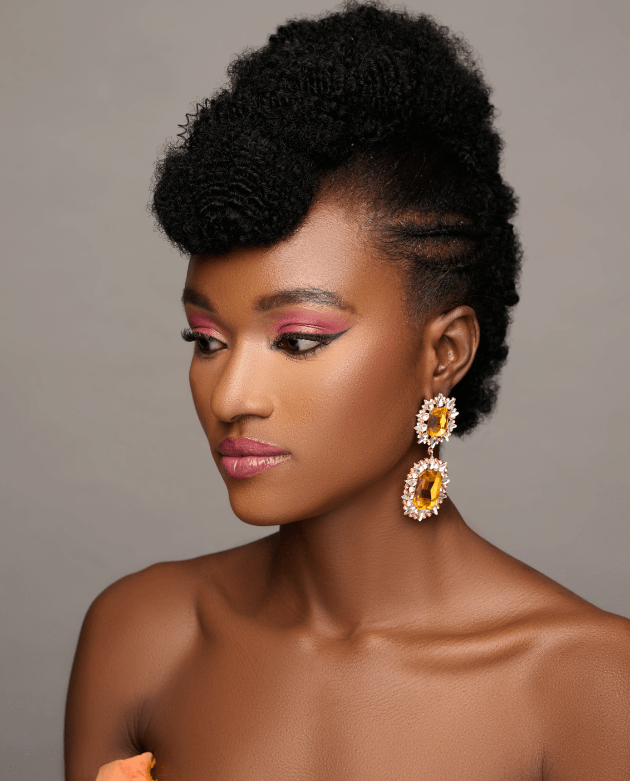 Elegant Diamante Rhinestone Dangle Earrings - Fatisha Boutique