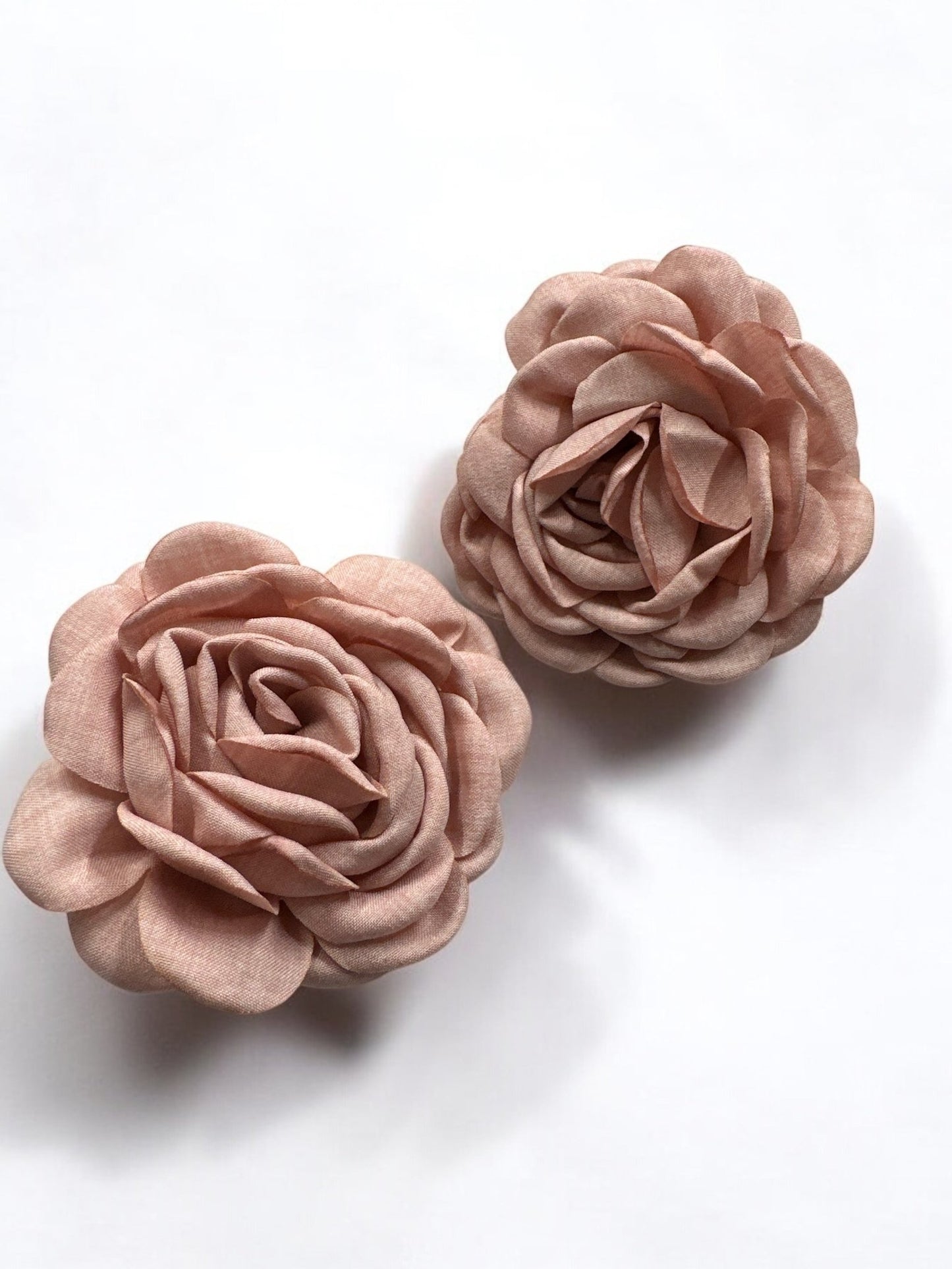 Elegant Pink Rose Statement Earrings - Fatisha Boutique
