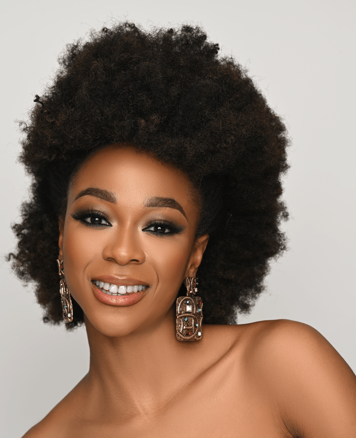 Elegant Rectangle Ethnic Boho Rhinestone Statement Dangle Earrings - Fatisha Boutique