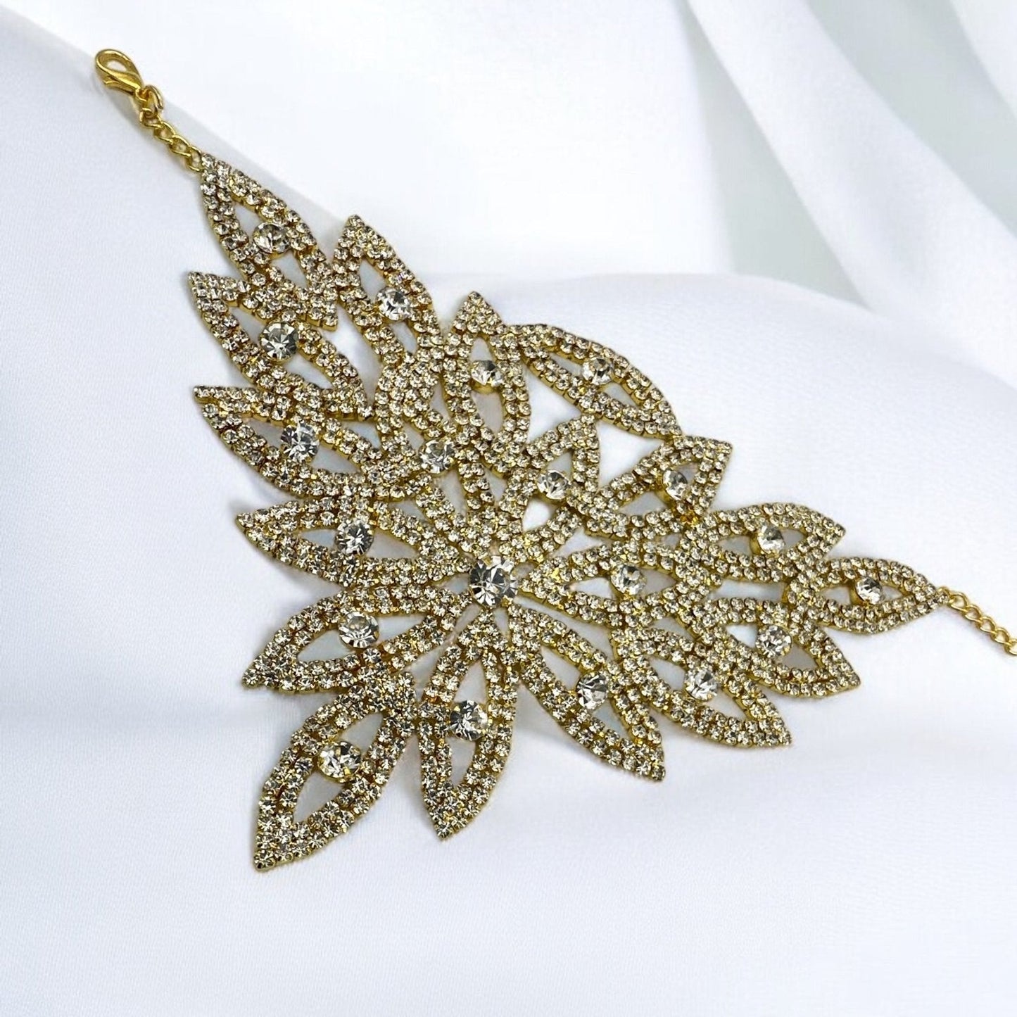 Elegant Sparkling Rhinestone Choker Necklace - Fatisha Boutique