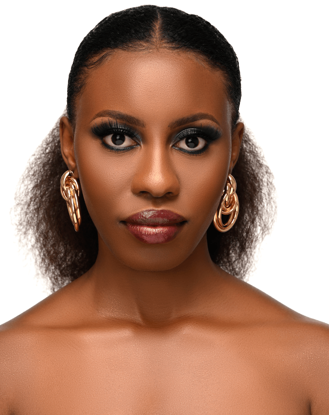 Elegant Stylish Linked Hoop Earrings - Fatisha Boutique
