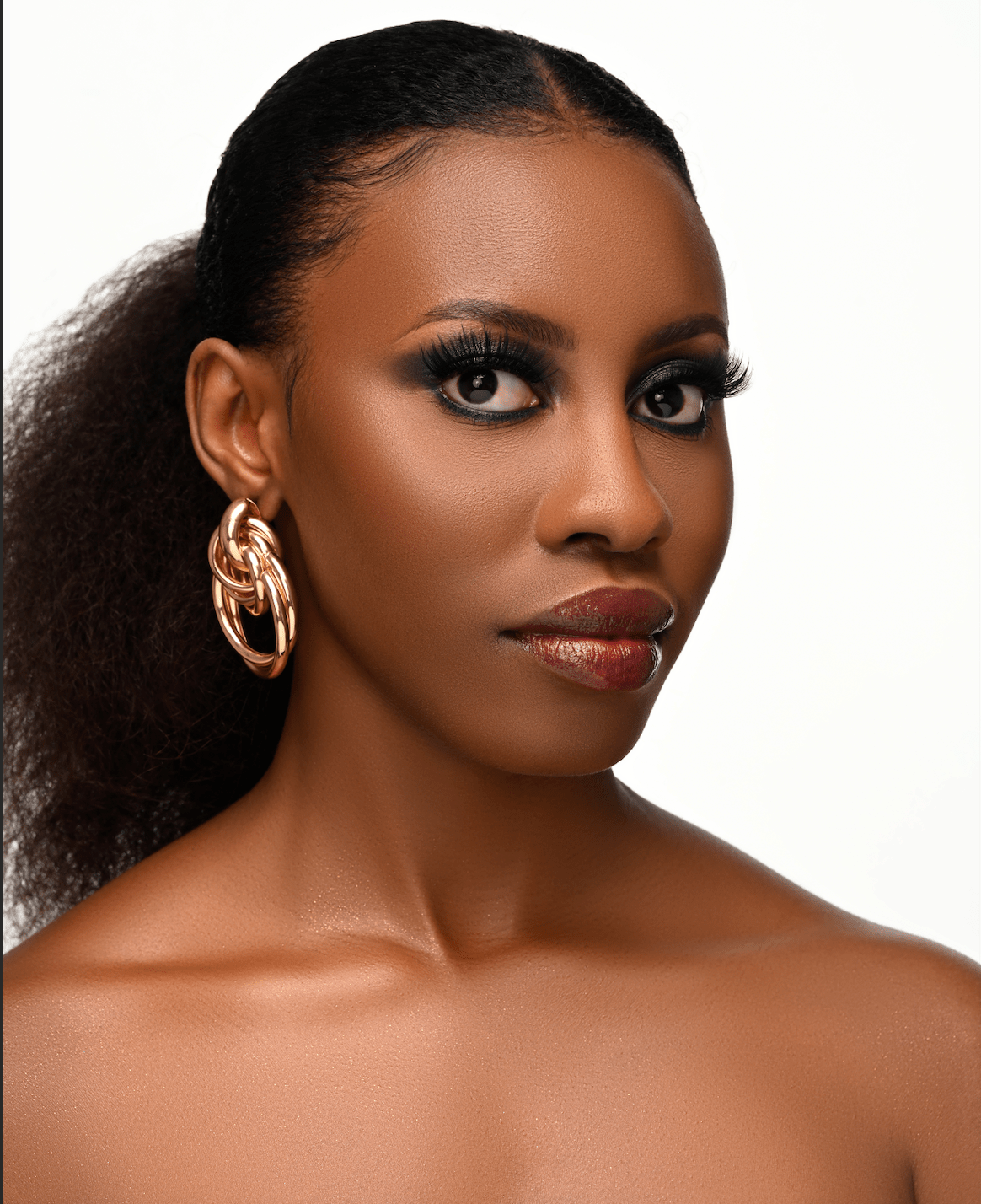 Elegant Stylish Linked Hoop Earrings - Fatisha Boutique