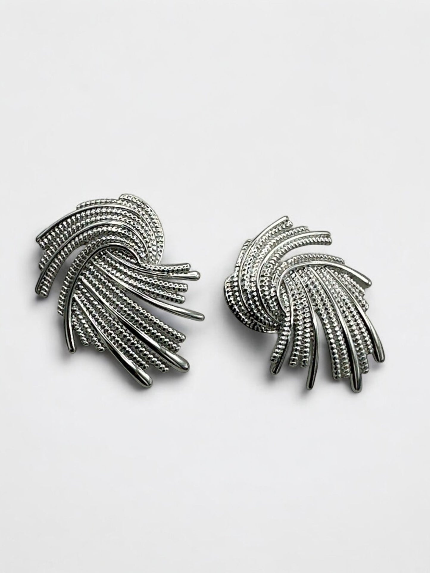 Elegant Twisted Gold Plated Stud Earrings | 2cm & 3cm Options - Fatisha Boutique