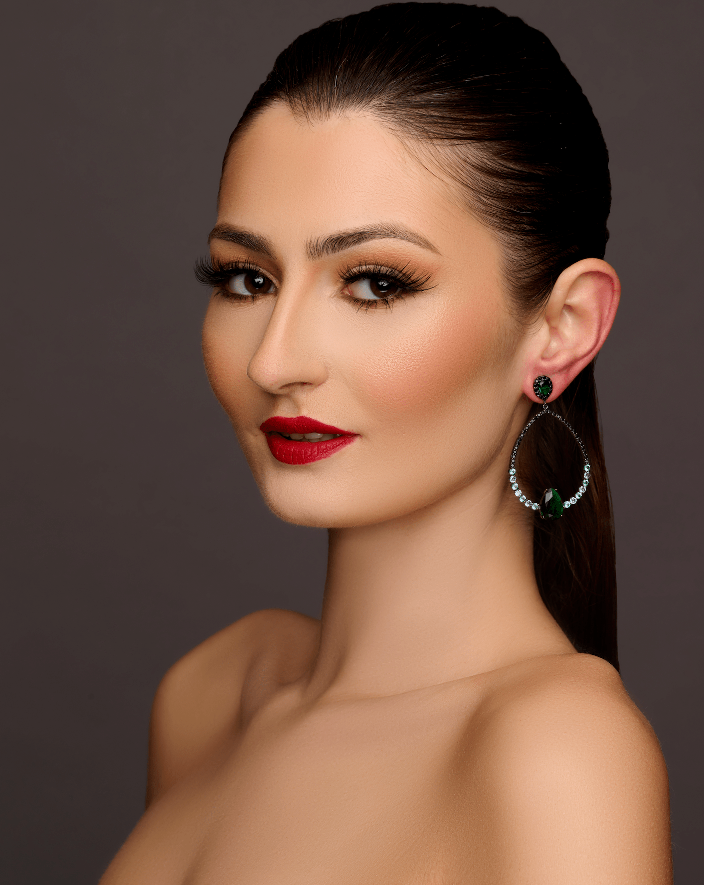 Elegant Vintage Style Rhinestone Teardrop Dangle Statement Earrings - Fatisha Boutique