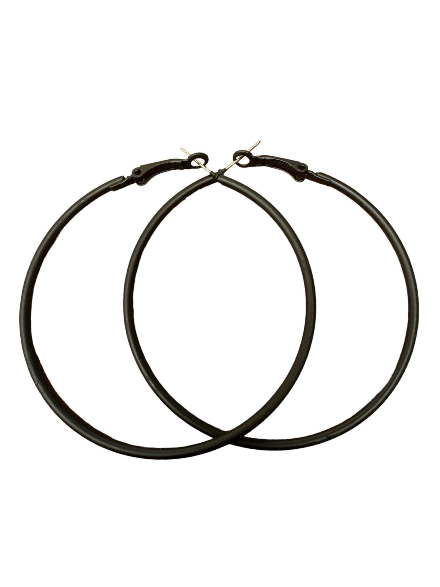 Funky 6CM Colourful Retro Boho Punk Round Hoop Earrings - Fatisha Boutique