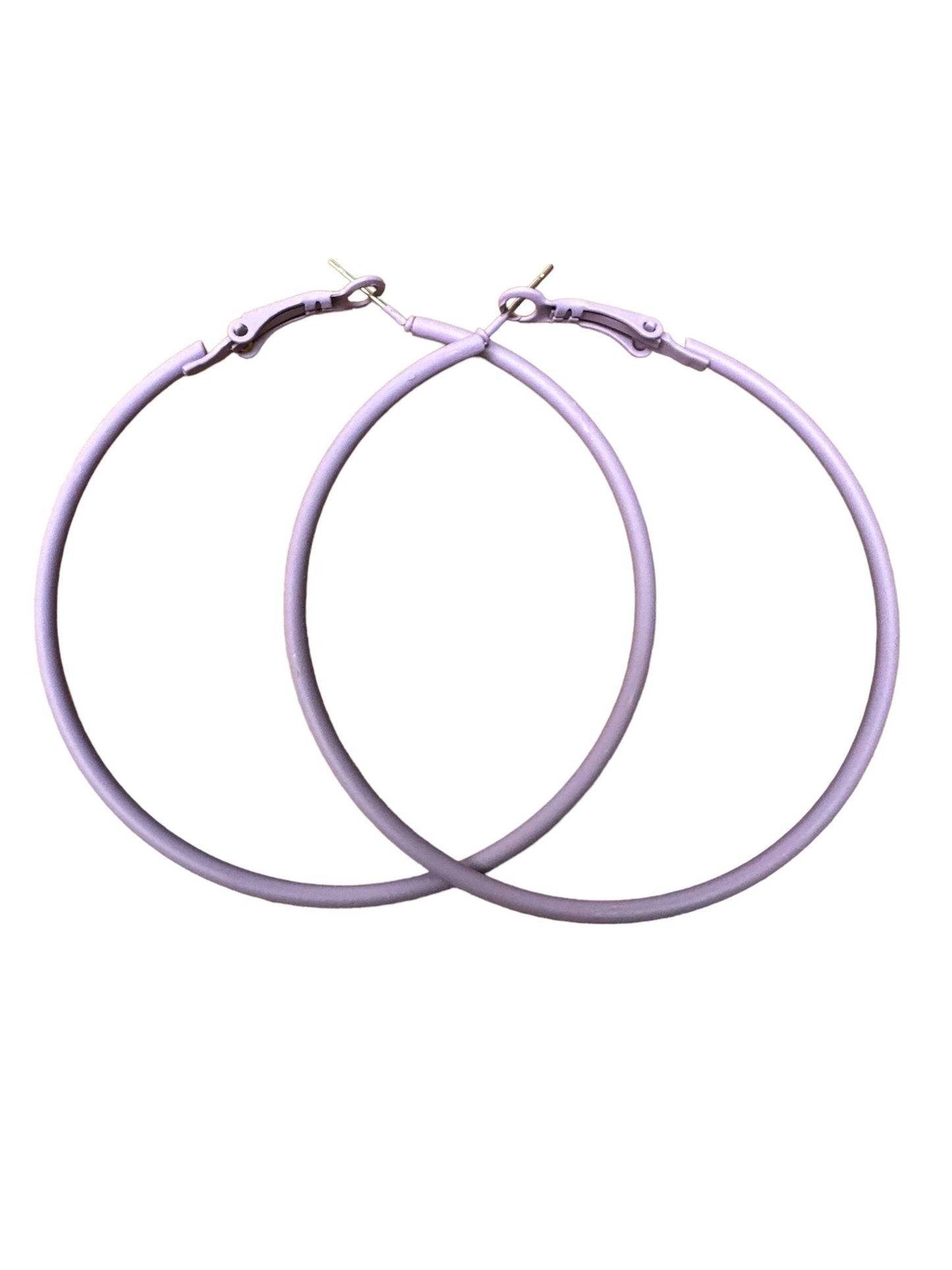 Funky 6CM Colourful Retro Boho Punk Round Hoop Earrings - Fatisha Boutique