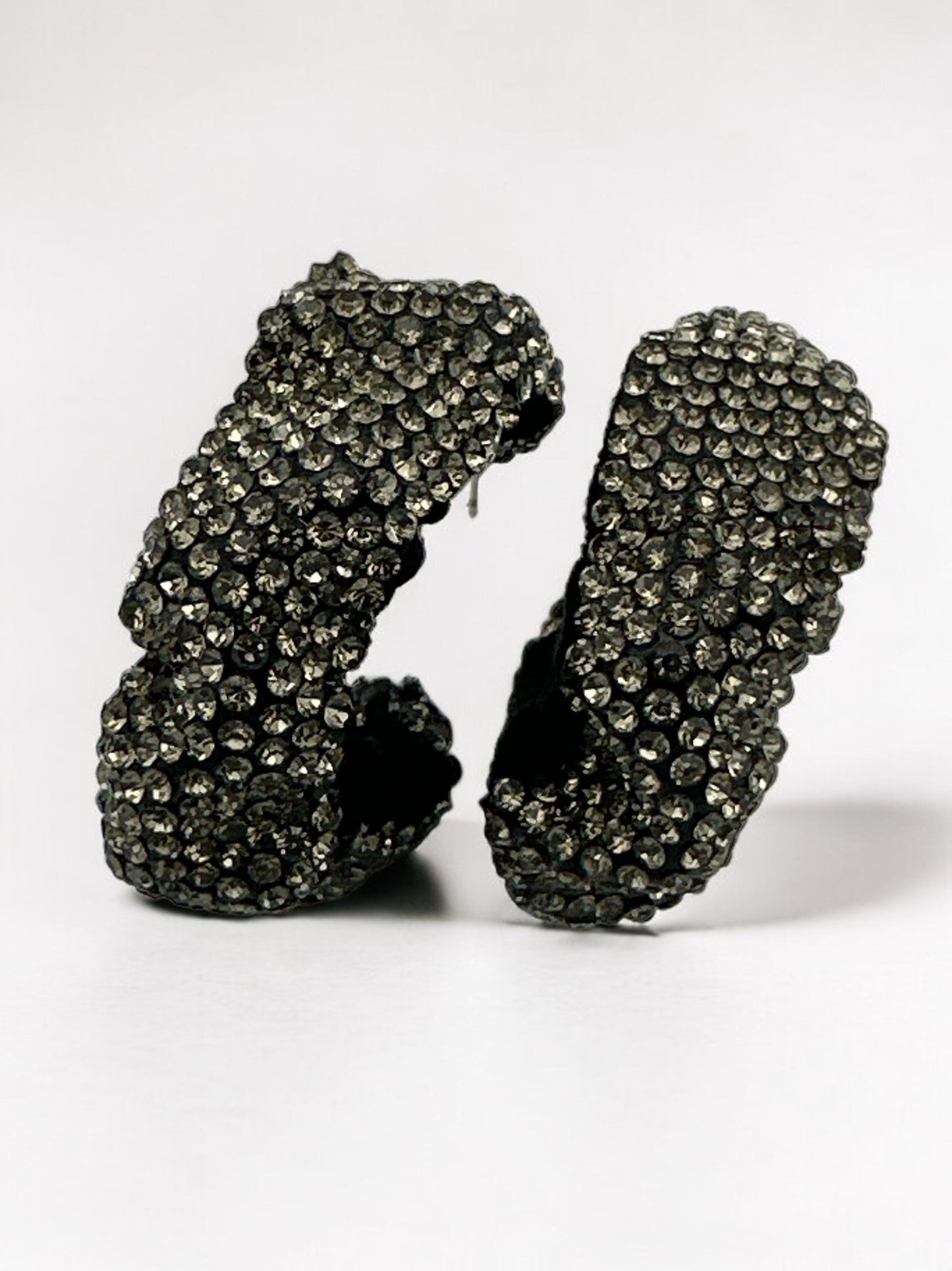 Gorgeous Crystal Rhinestones Lightweight Statement Stud Earrings - Fatisha Boutique