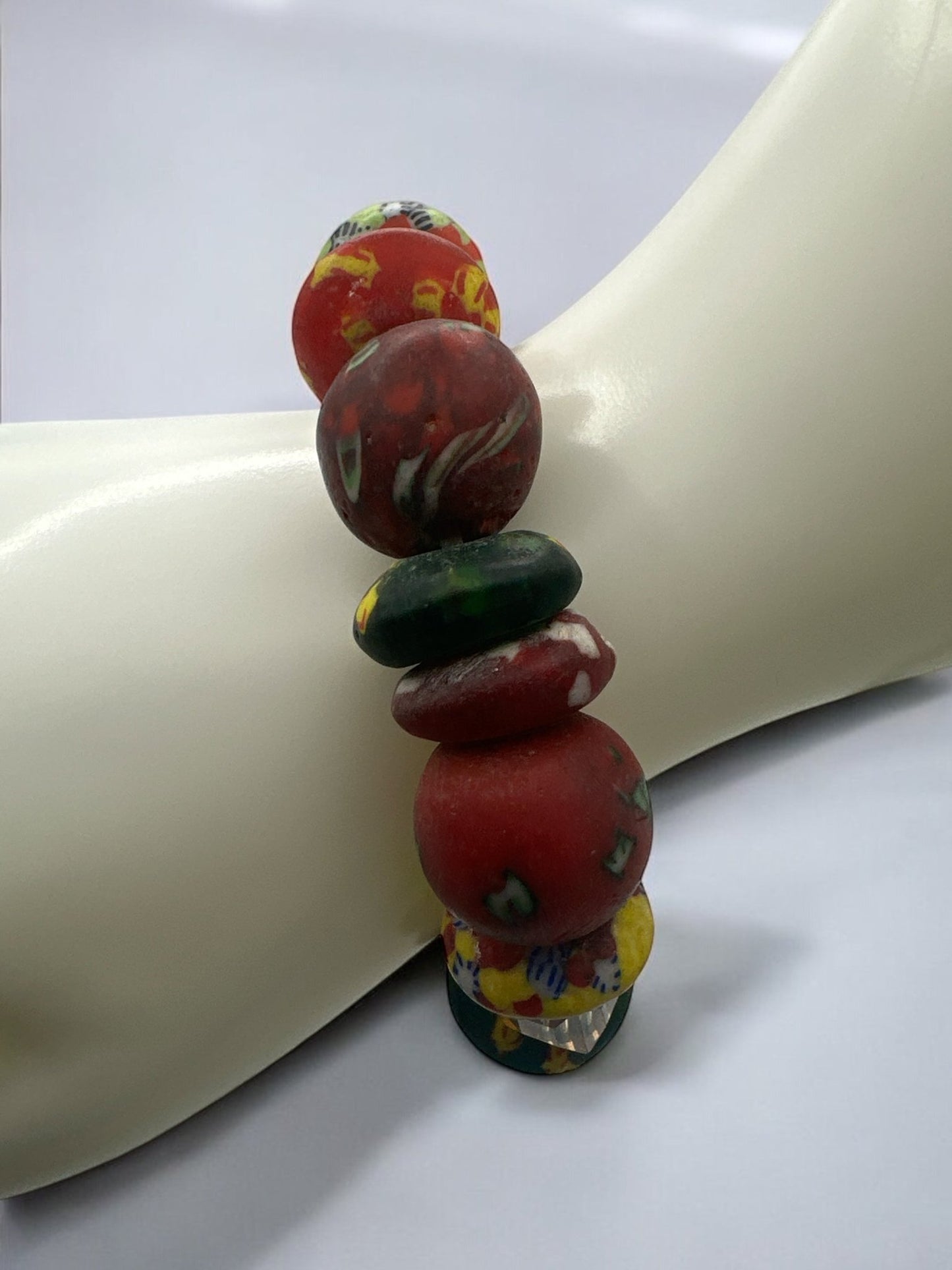 Handmade Korobo Beaded Bracelet – Bold African - Inspired Design - Fatisha Boutique