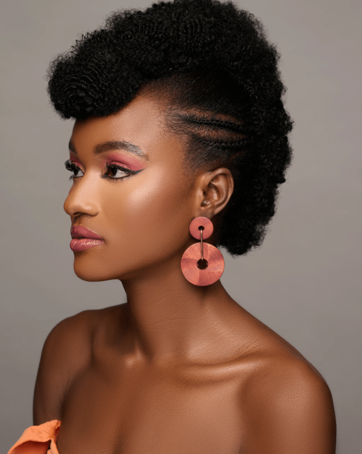 Lightweight Wooden Ethnic Dangle Earrings - Fatisha Boutique