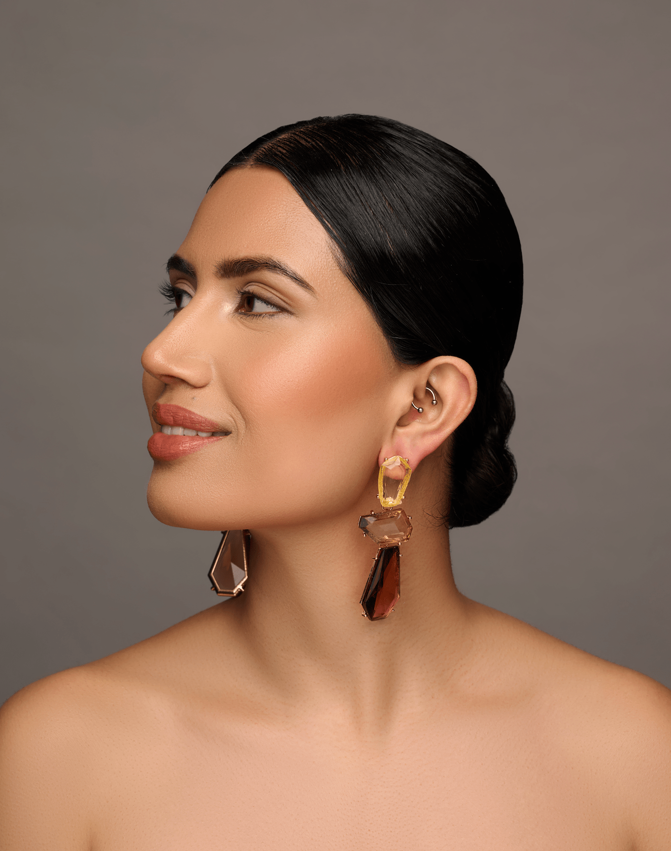 Long Bohemian Acrylic Dangle Earrings - Fatisha Boutique