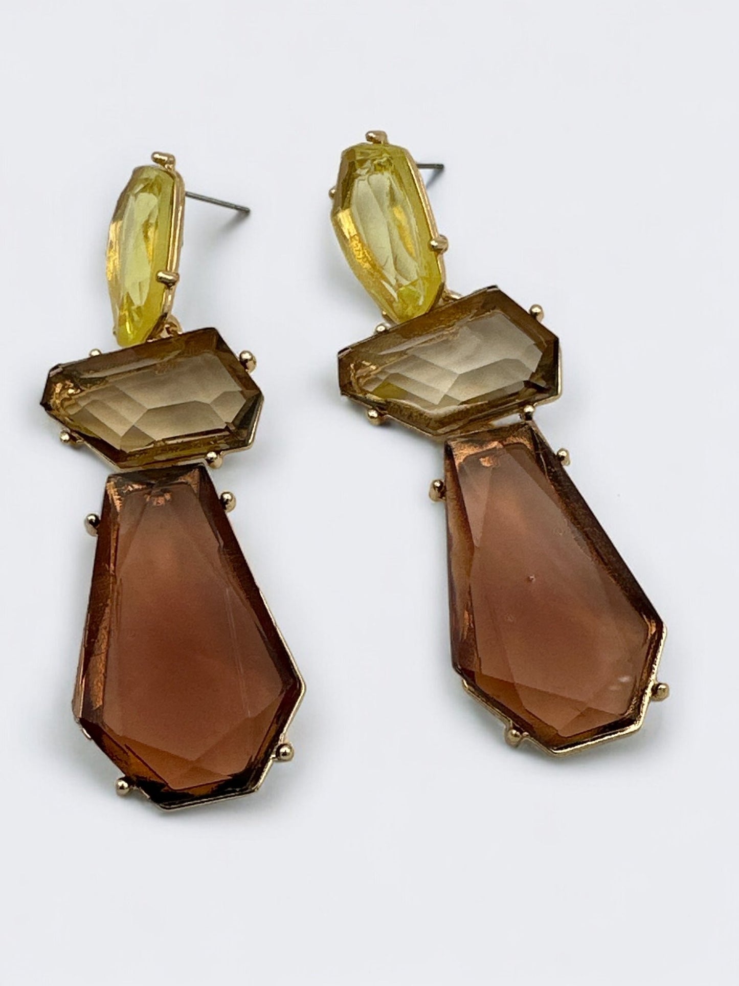 Long Bohemian Acrylic Dangle Earrings - Fatisha Boutique