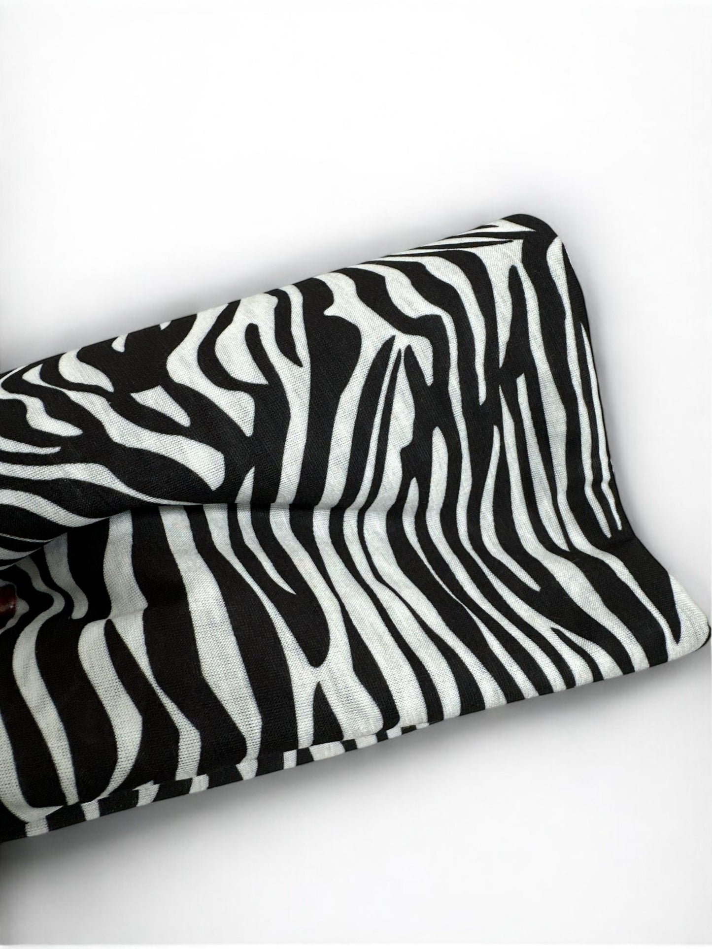 Long Stretch Soft Jersey Animal Print Knit Fabric Turban Head Wrap - Fatisha Boutique