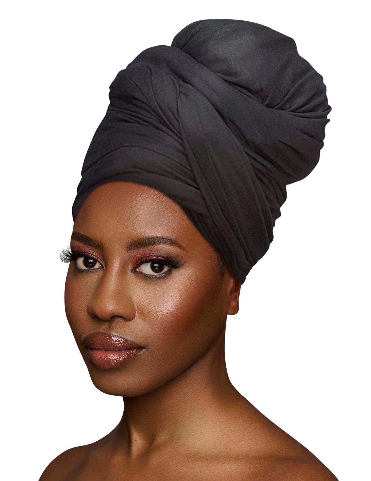 Long Stretch Soft Jersey Knit Fabric Turban Head Wrap – Stylish & Comfortable Headscarf for Women - Fatisha Boutique