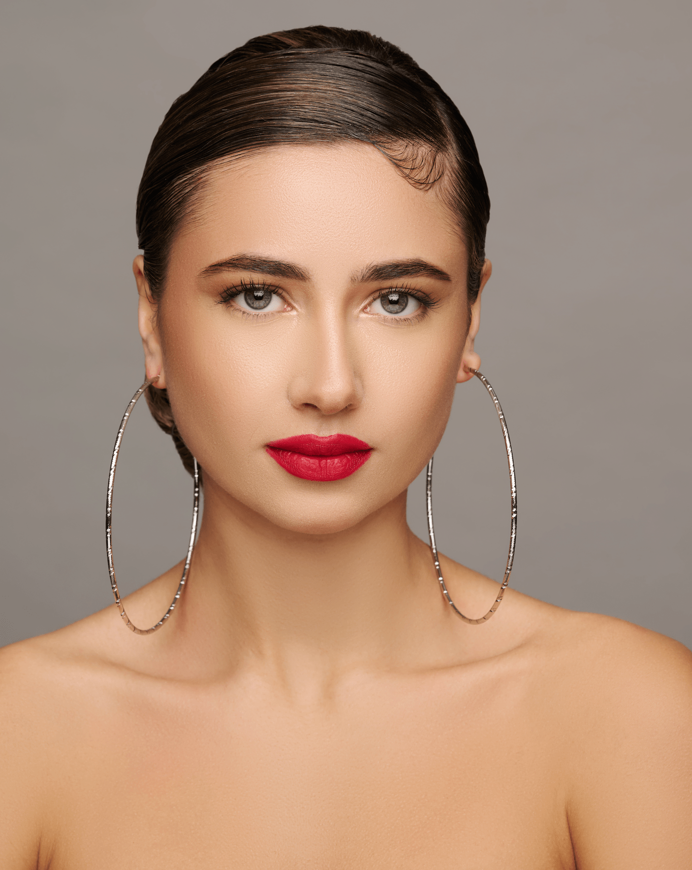 Oversized 12CM Chunky Thick Big Statement Hoop Earrings - Fatisha Boutique