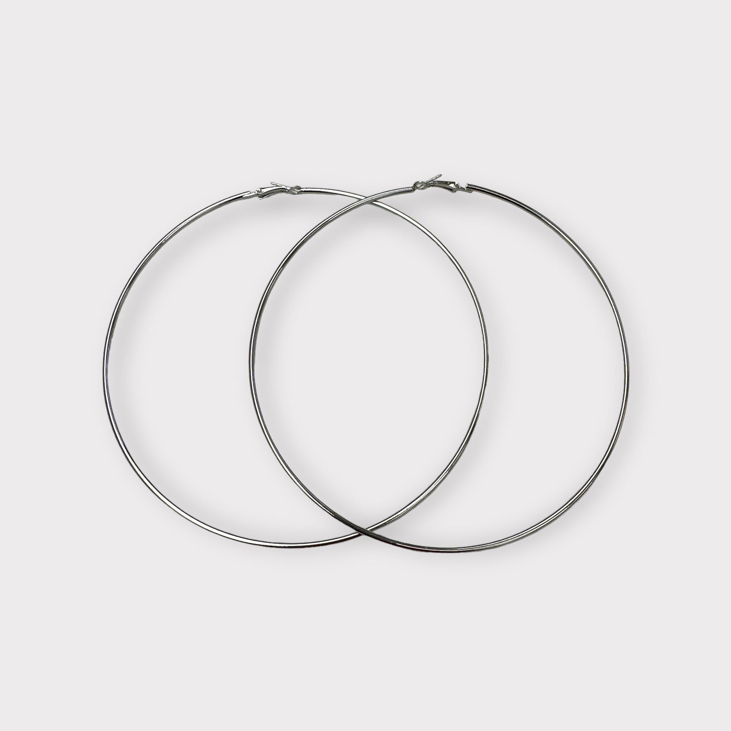 Oversized 13cm Hoop Earrings - Bold & Stylish - Fatisha Boutique