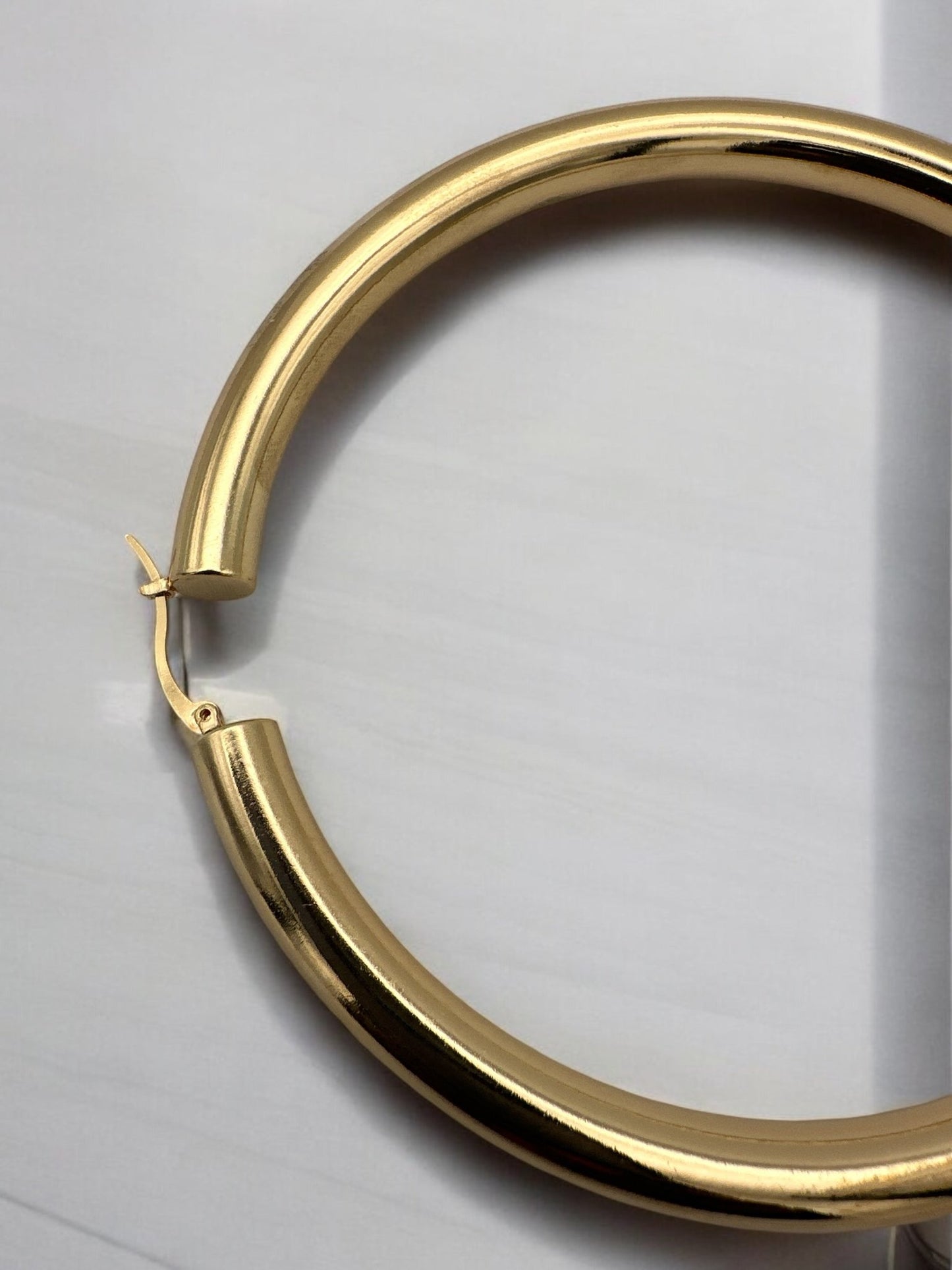 Oversized Big Statement Hoop Earrings – Bold Hoops for Women - Fatisha Boutique