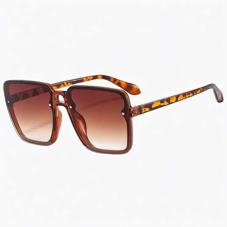 Oversized Square Trendy UV400 Sunglasses – Unisex Fashion Shades - Fatisha Boutique