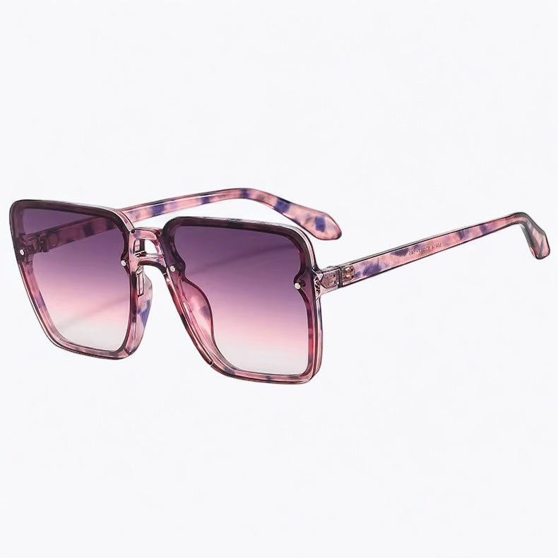 Oversized Square Trendy UV400 Sunglasses – Unisex Fashion Shades - Fatisha Boutique