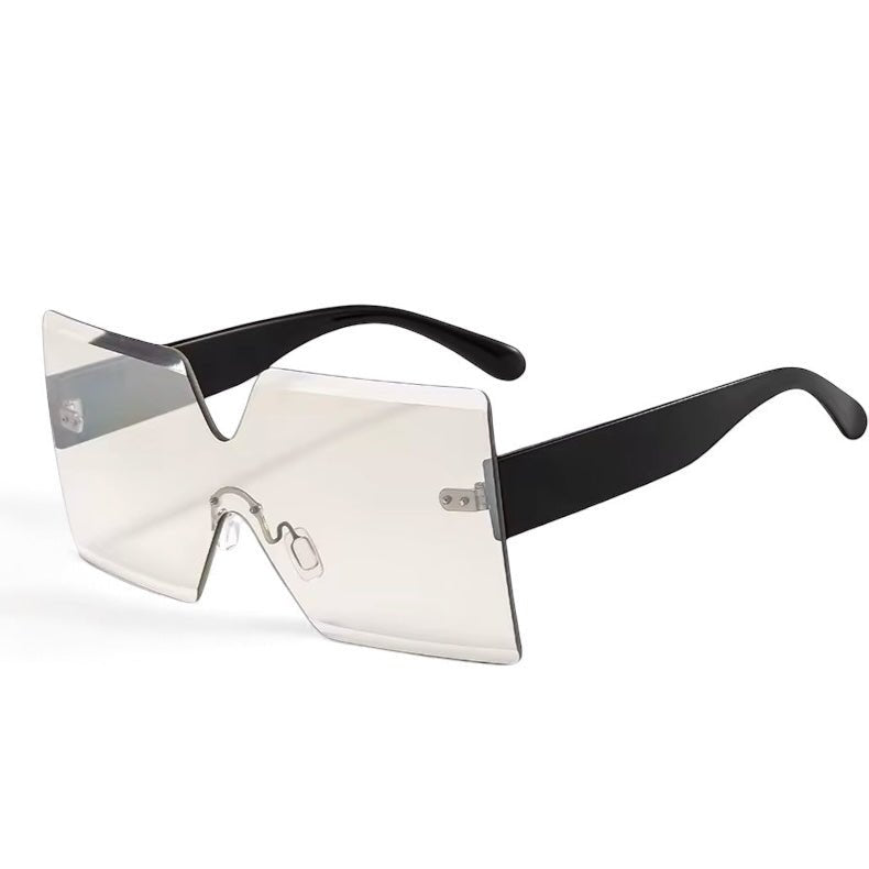 Oversized Trendy Square Sunglasses – UV400 Gradient Lens Fashion Shades for Women - Fatisha Boutique