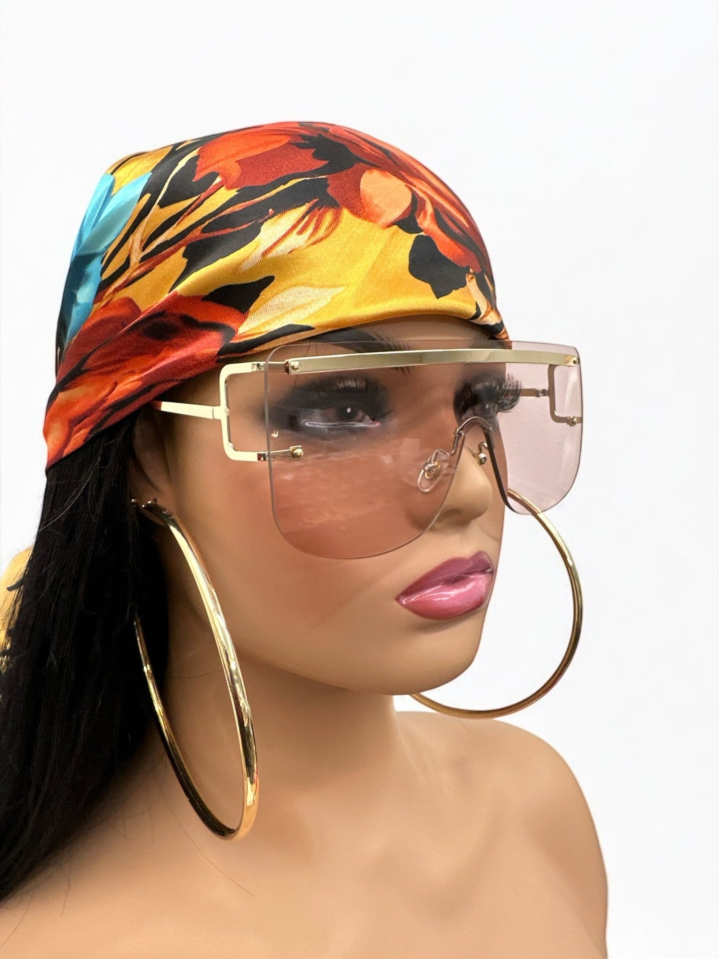 Oversized Trendy Square Sunglasses – UV400 Gradient Lenses for Women - Fatisha Boutique