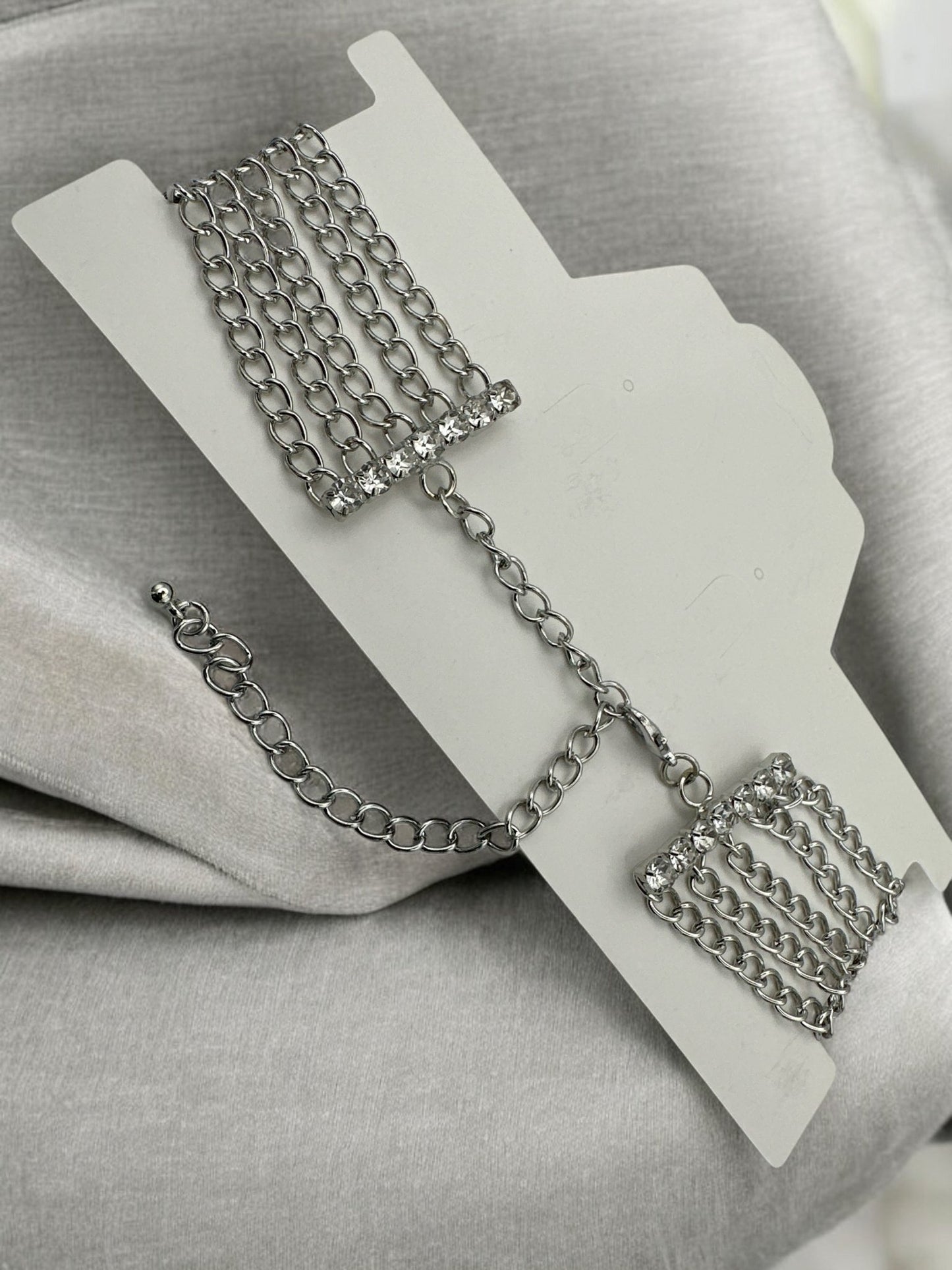 Rhinestone "LOVE" Statement Choker Necklace - Fatisha Boutique