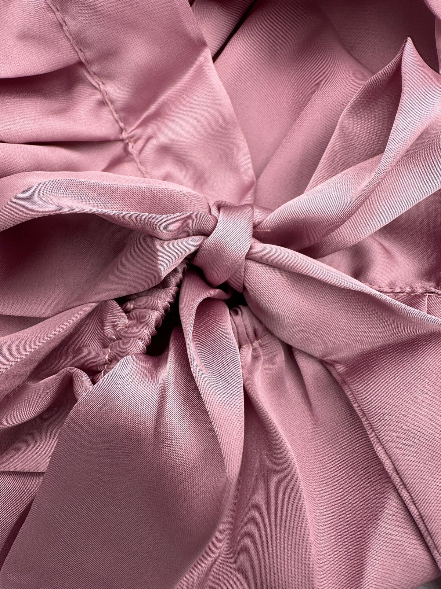 Satin Silk Single Layered Stylish Bonnet Cap with Ties for Hair Protection - Fatisha Boutique