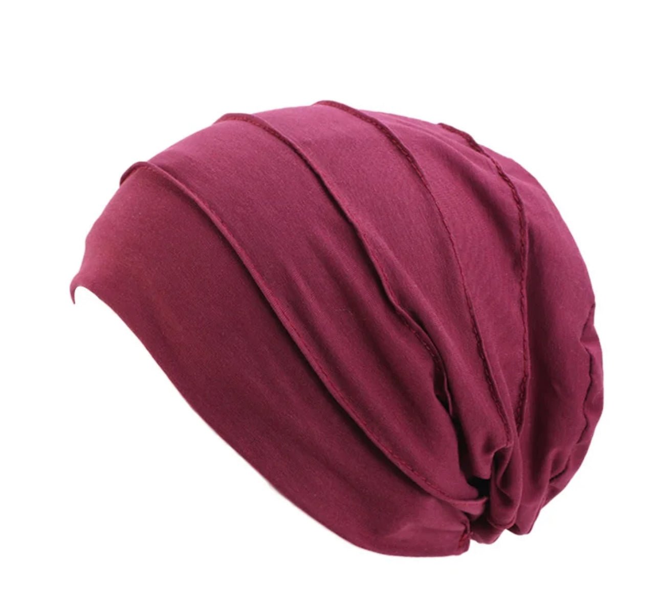 Soft Double Layered Ready to Wear Turban Beanie Caps - Fatisha Boutique