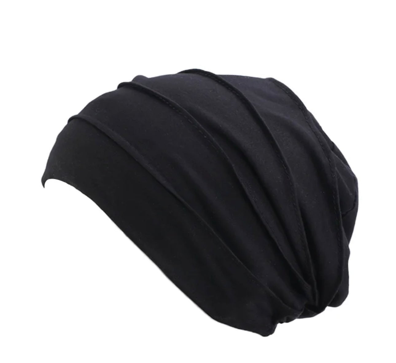 Soft Double Layered Ready to Wear Turban Beanie Caps - Fatisha Boutique