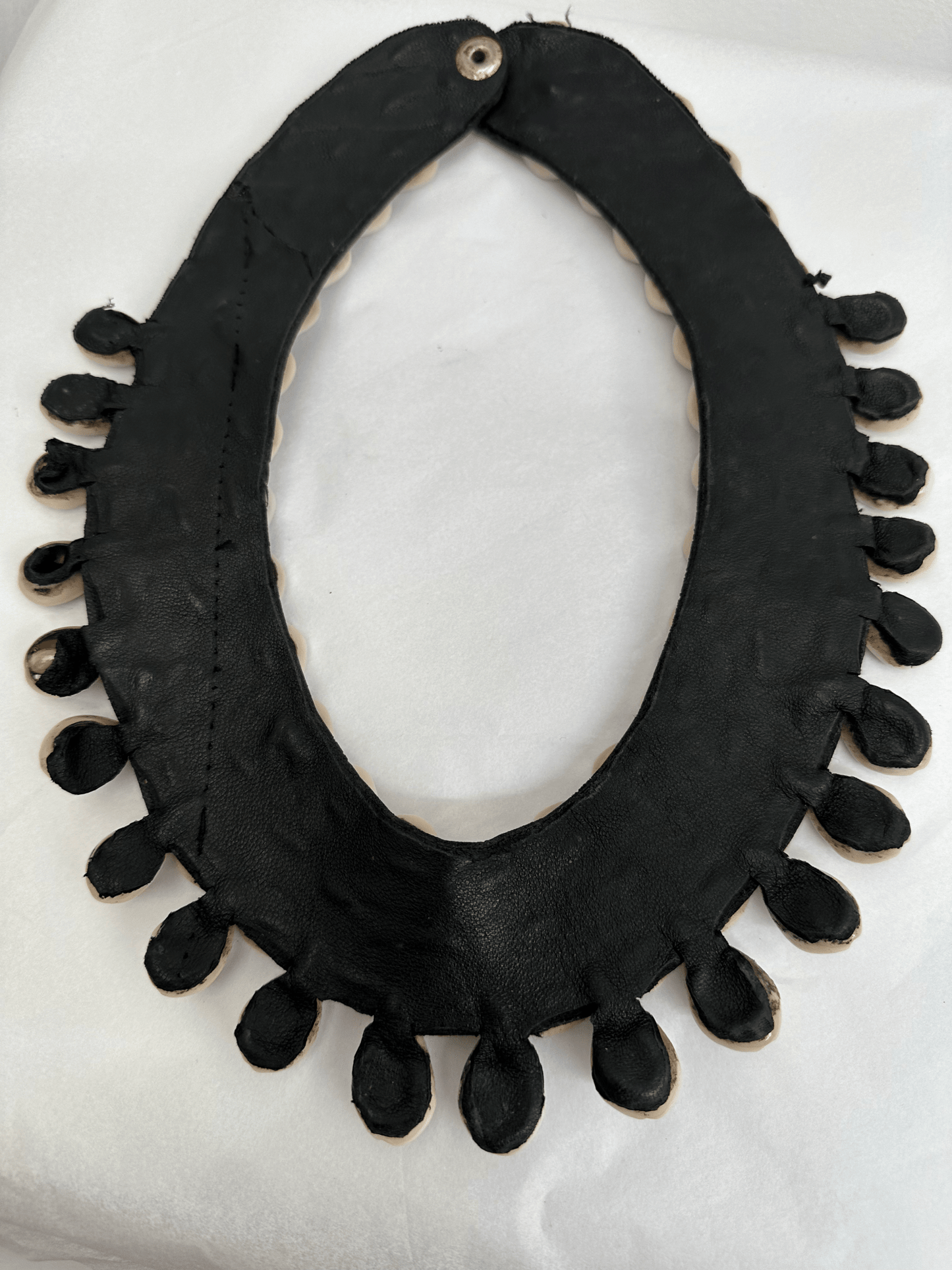 Authentic African Cowrie Seashell Beaded CollarNecklace - Fatisha Boutique