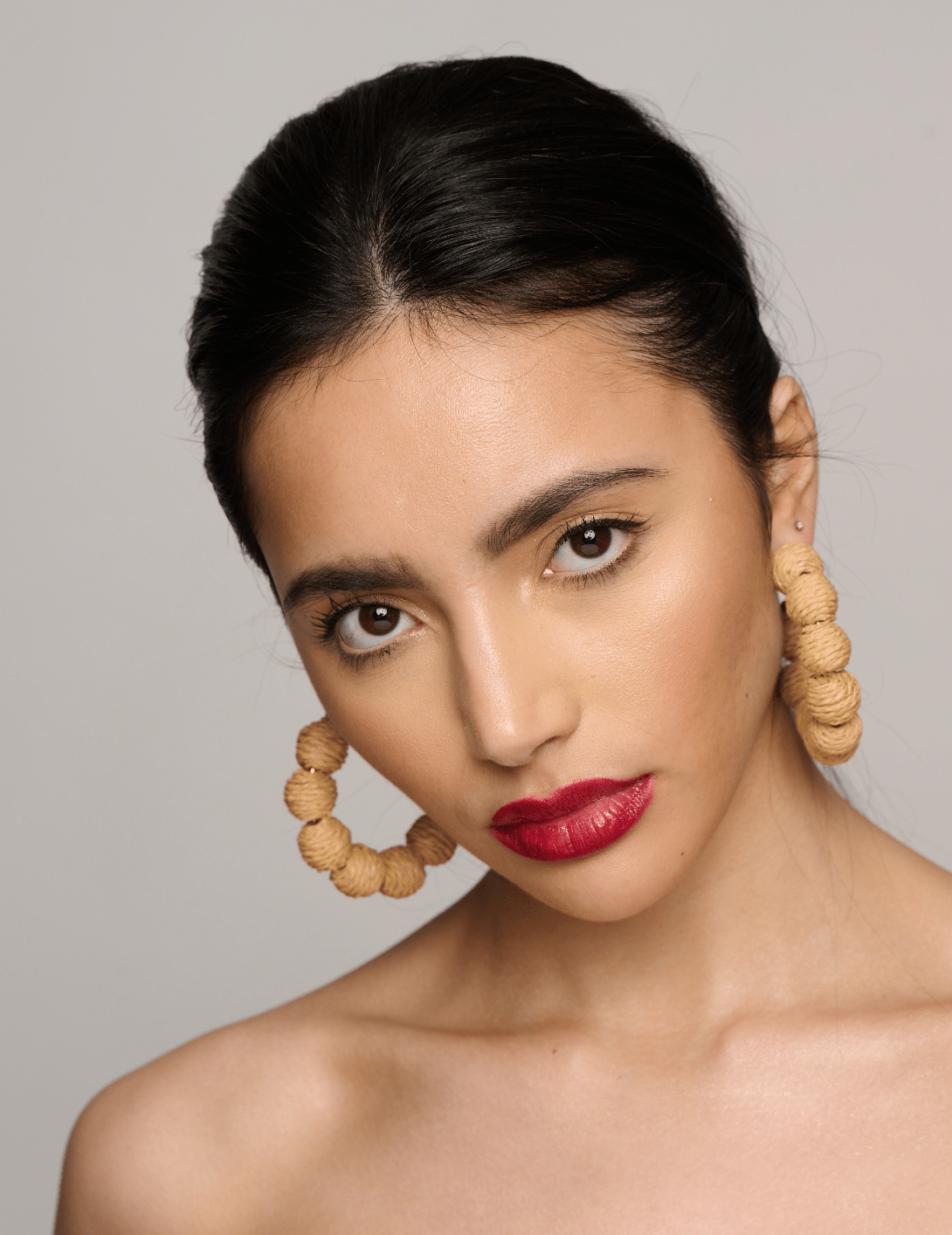 Bohemian Beaded Rattan Statement Earrings - Fatisha Boutique